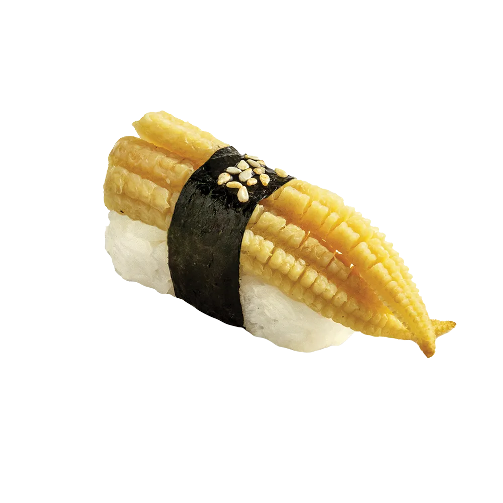 Bébi kukorica nigiri