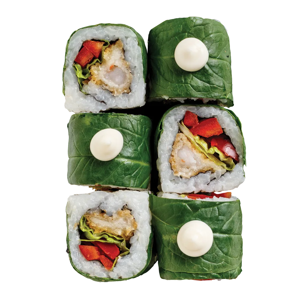 Chrispy uramaki roll (6 db)