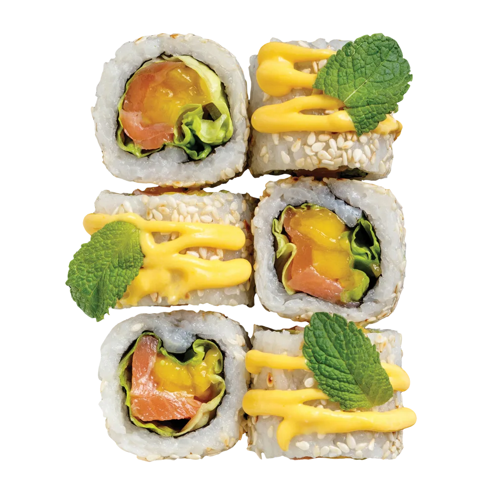 Mangó uramaki roll (6 db)
