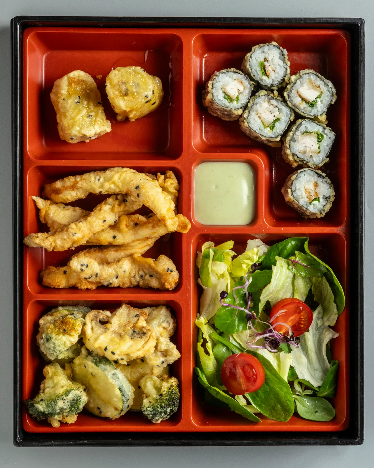 Niwatori tempura bento
