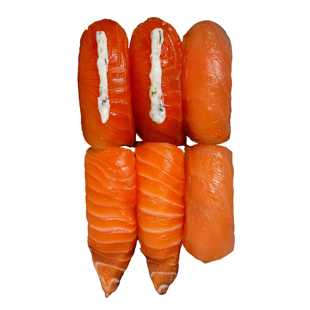 Sake nigiri válogatás (6 db)