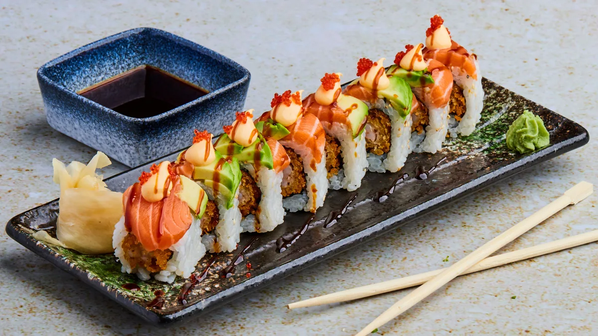 15A. Crispy Rainbow Maki