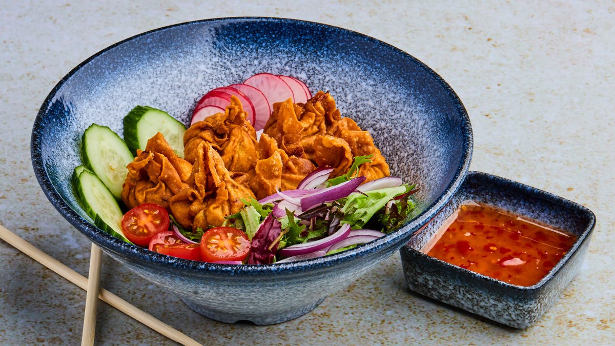 64. Fried Wonton Bowl