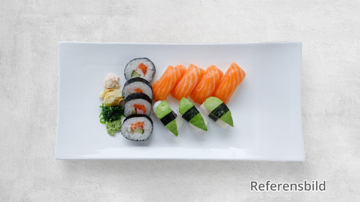 11. Enkel sushi (11 bitar)