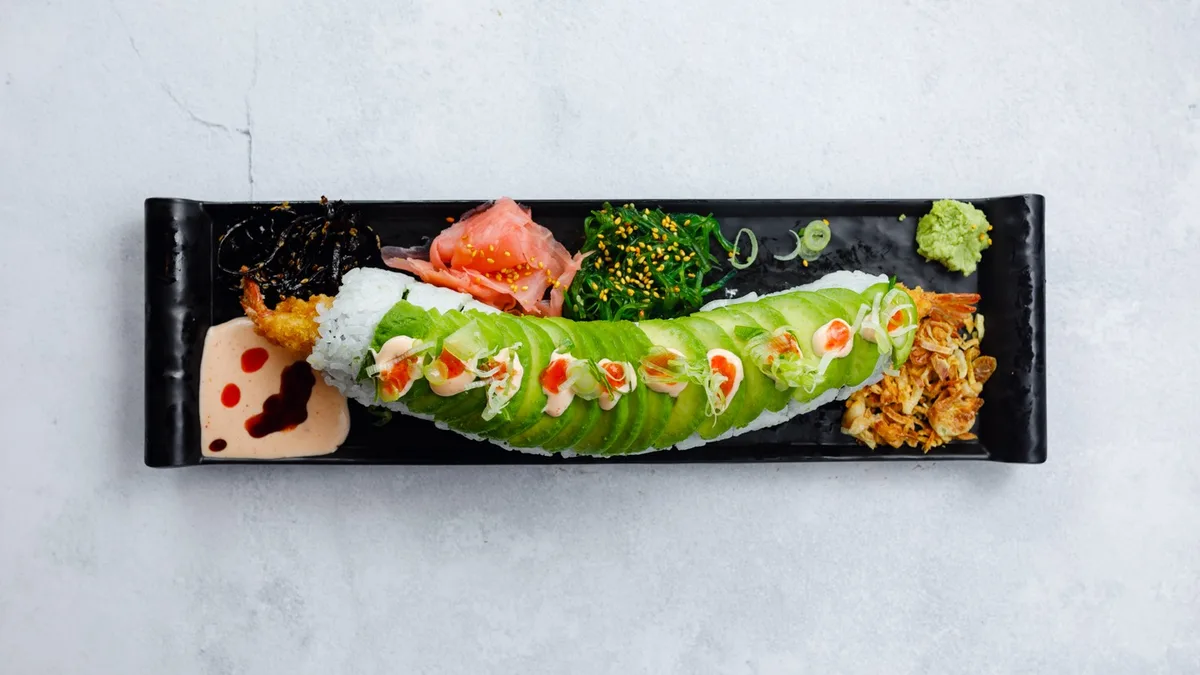 28. Dragon roll