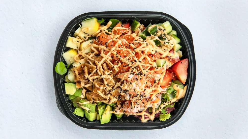 43. Poke Bowl and Sashimisallad
