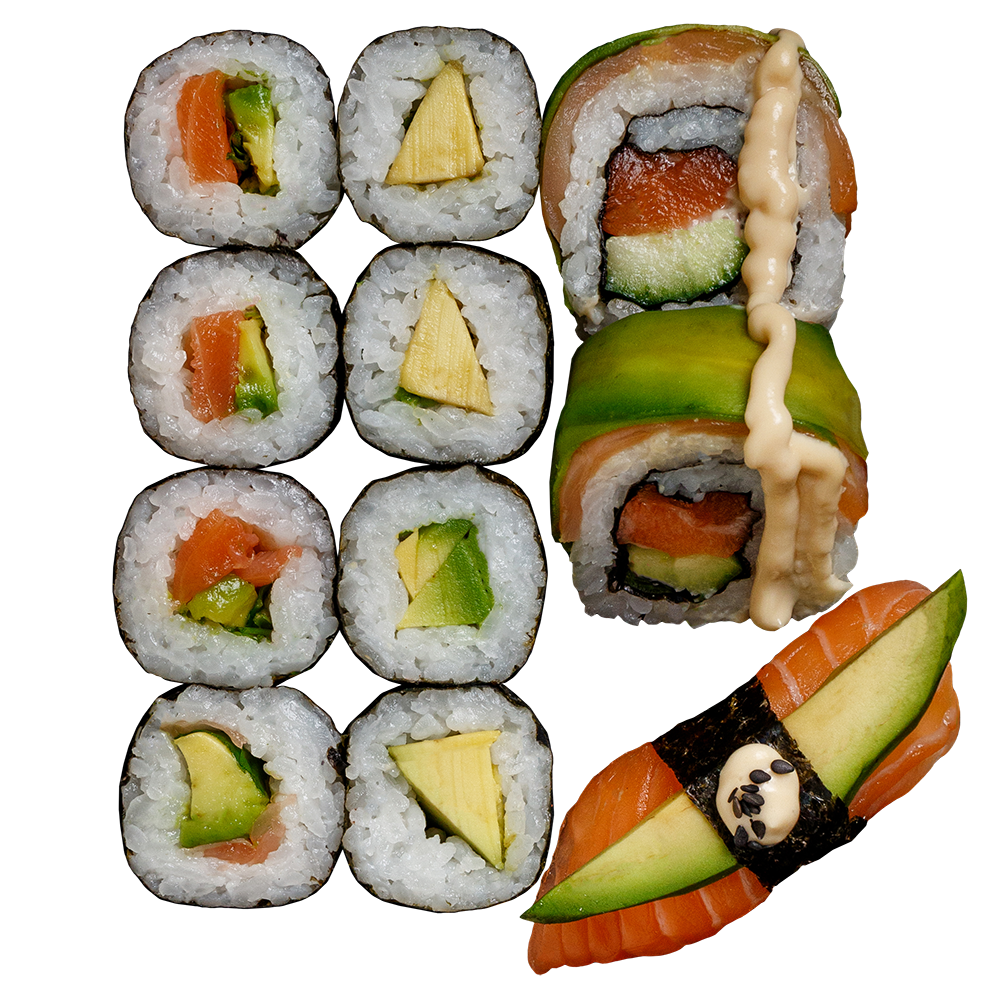 Avocado salmon mania (11 db)