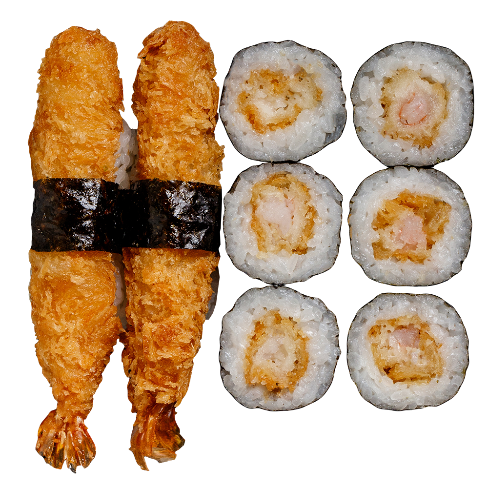 Mini ebi vegyes válogatás (8 db)
