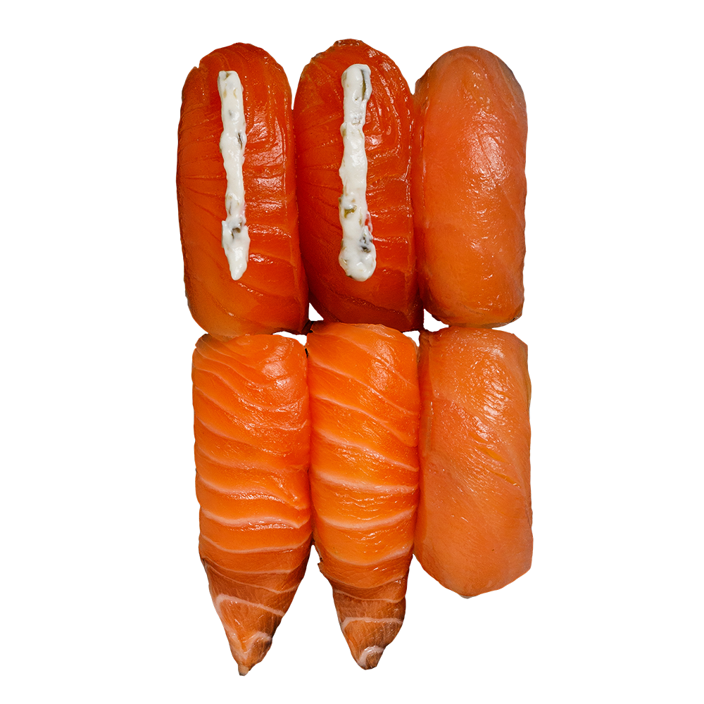 Sake nigiri válogatás (6 db)