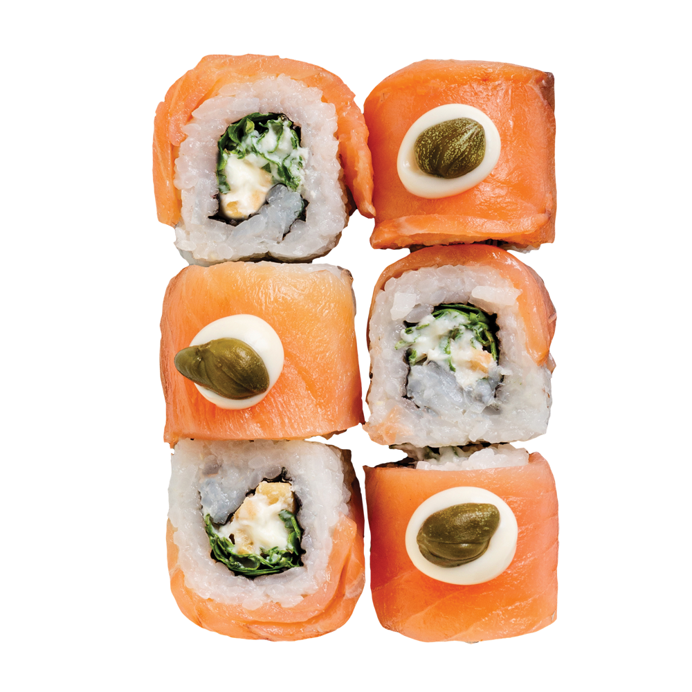 Smoke apple uramaki roll (6 db)