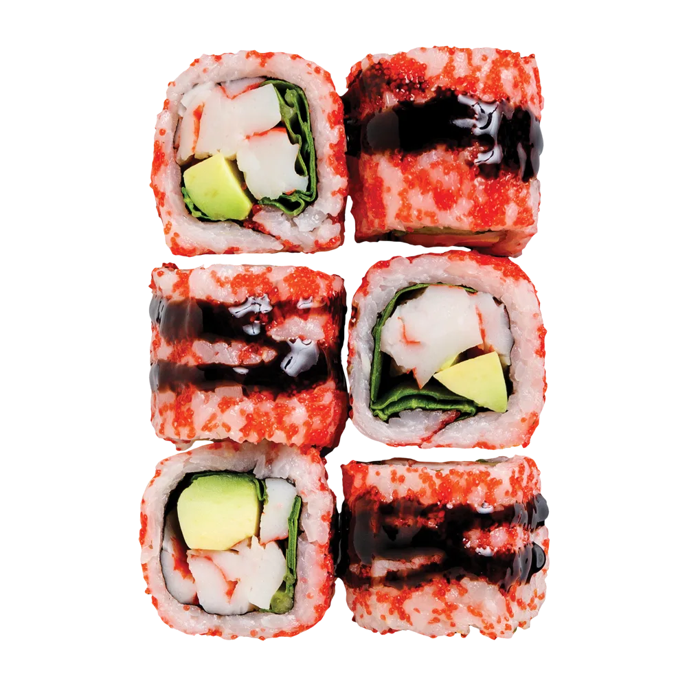 Surimi uramaki roll (6 db)