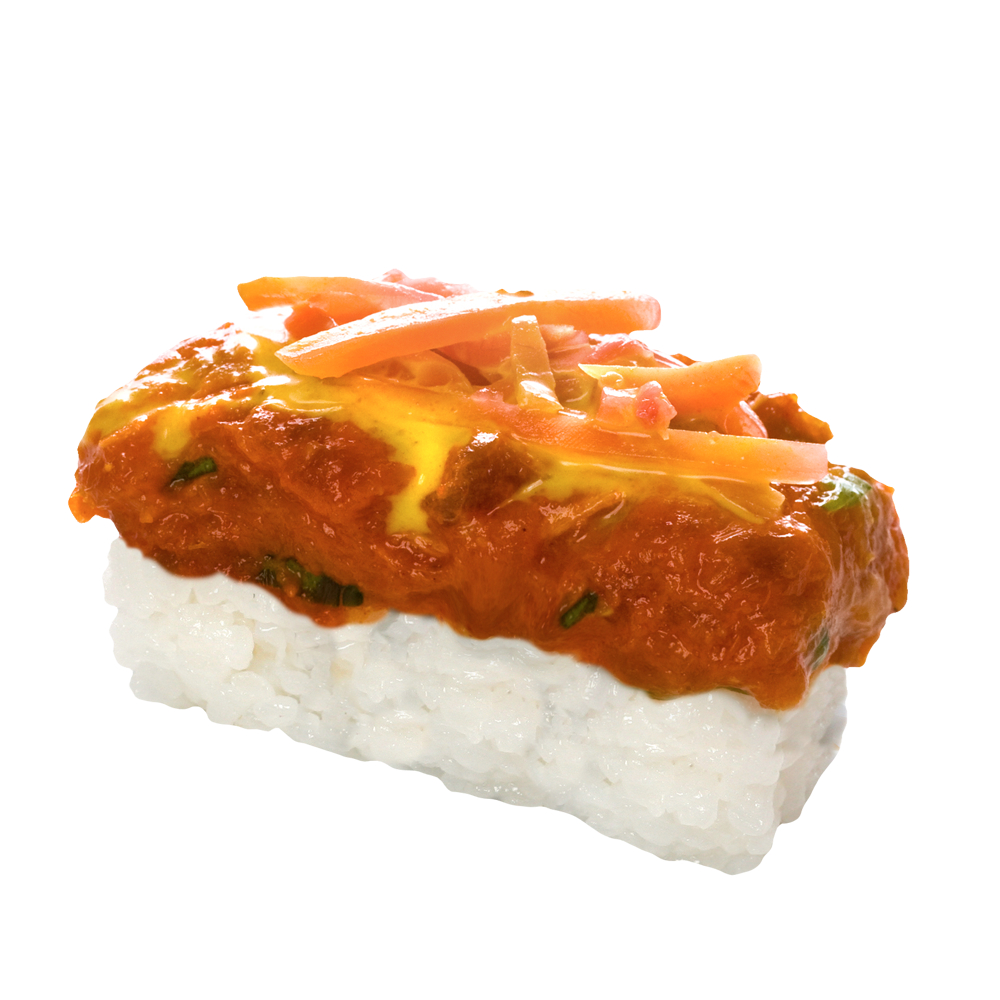 Vöröstonhal tatár nigiri 🌶️
