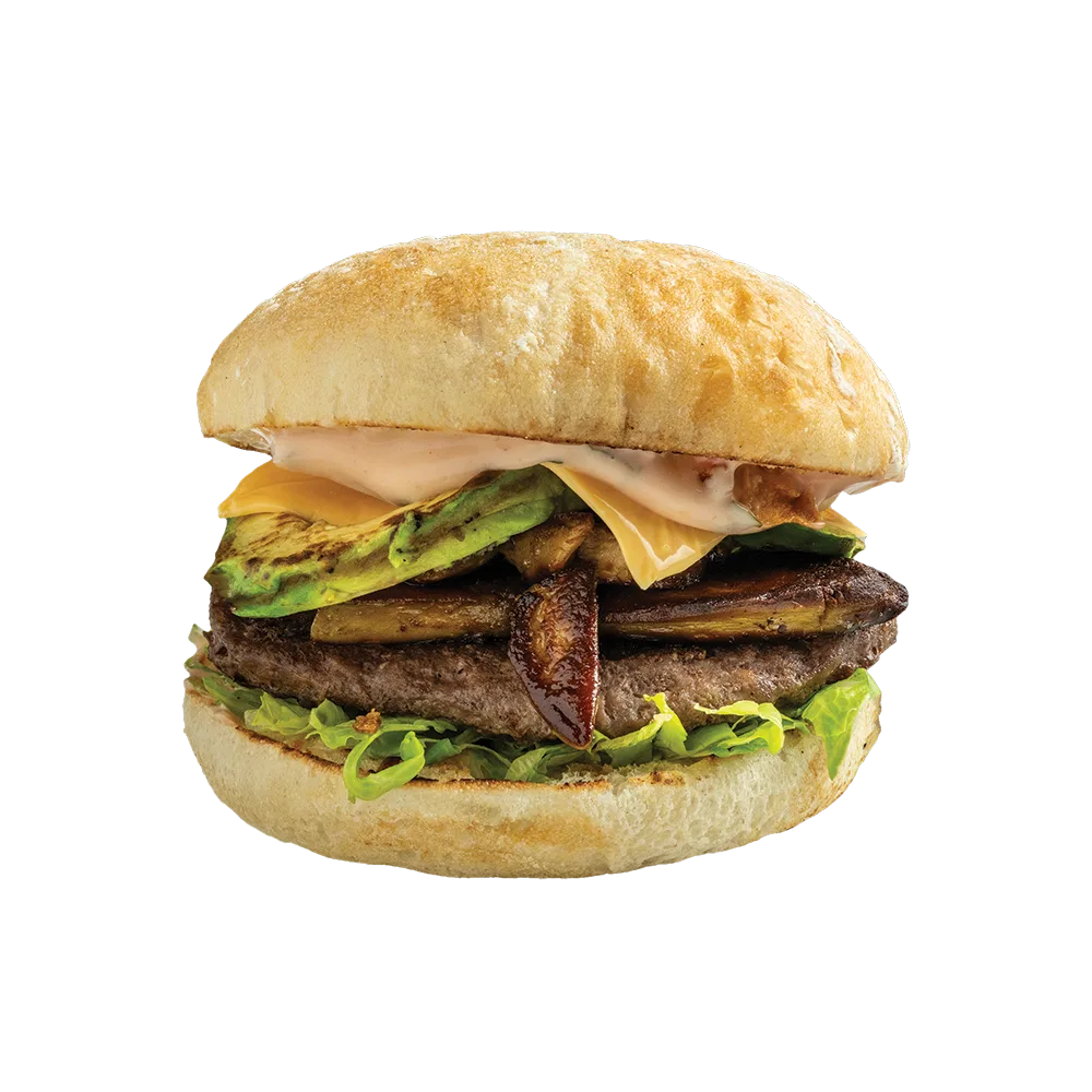 Wasabi burger