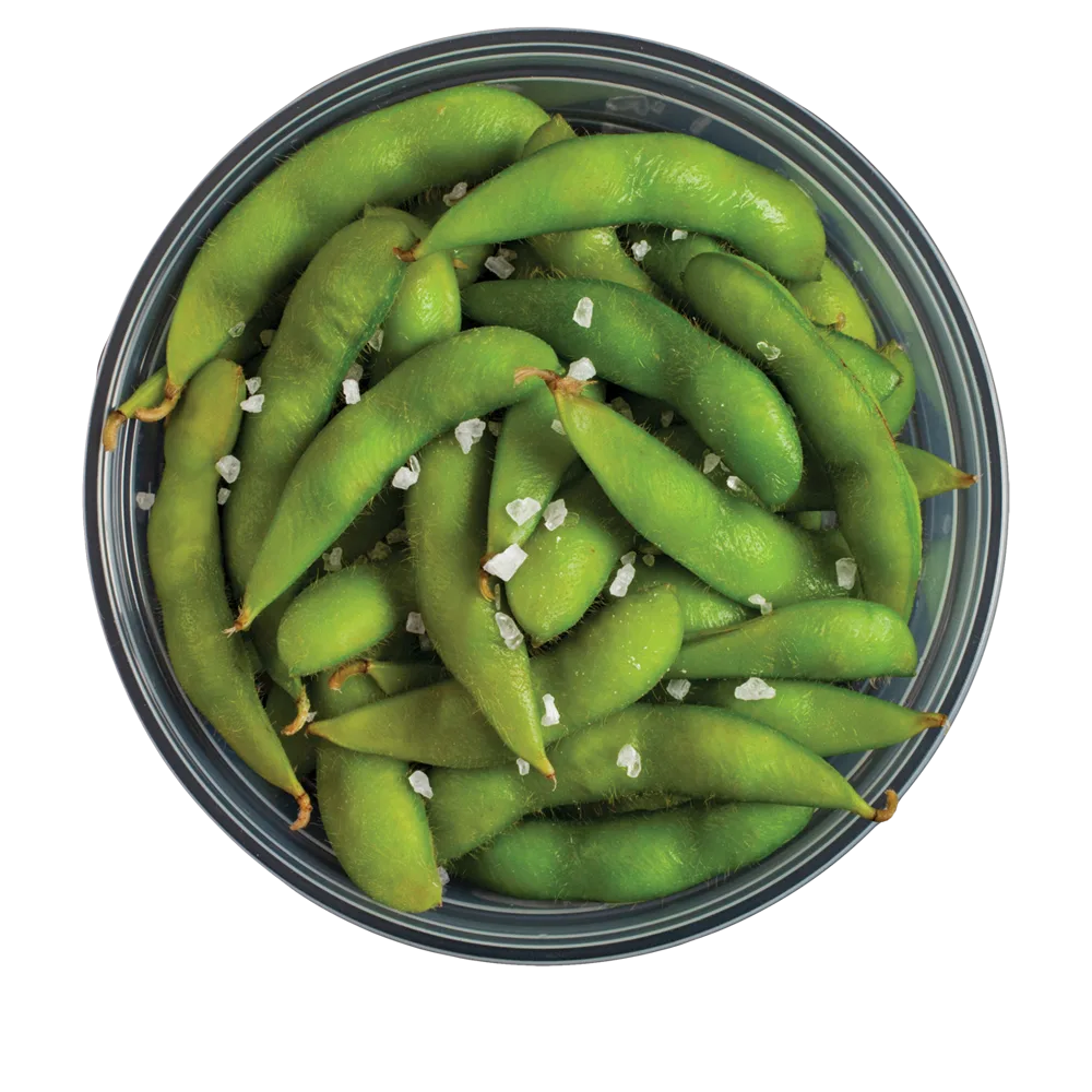 Zöld edamame bab