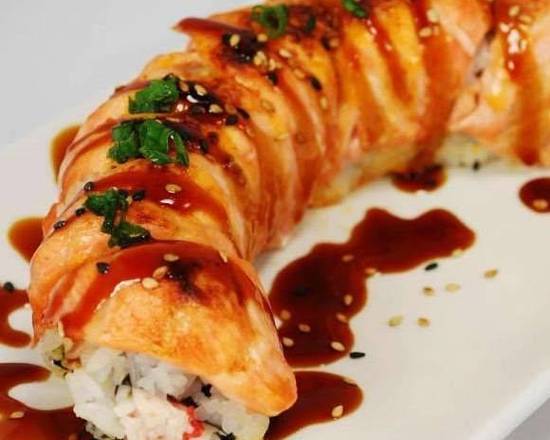 Baked Salmon Roll