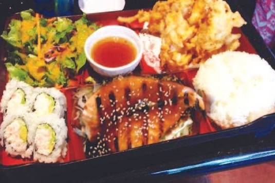 Salmon Bento