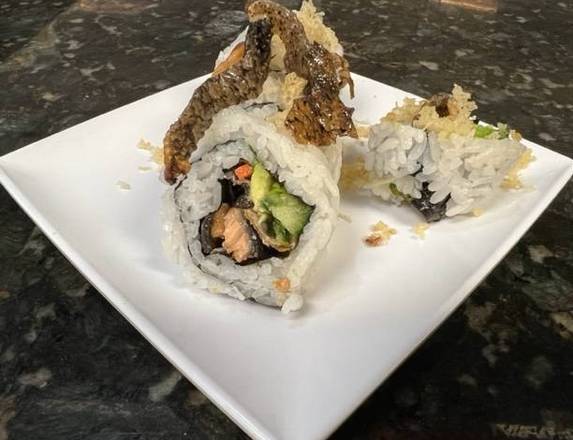 salmon skin roll