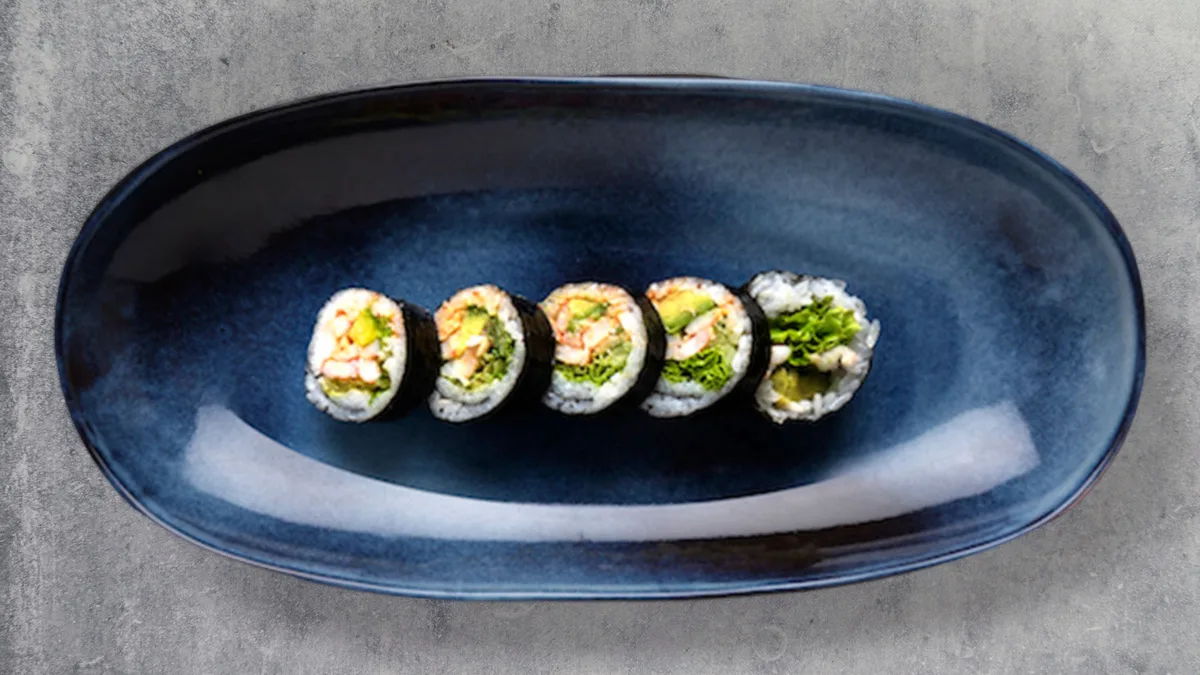 Tempura Reje Roll (5 stk)
