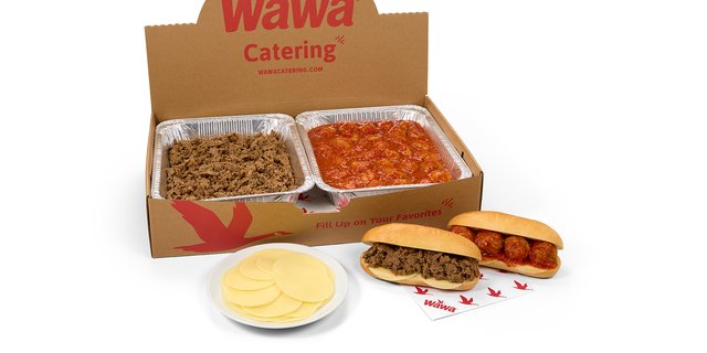 Beef Steak and Meatball Hoagies Hot Tray