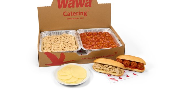 Chicken Steak and Meatball Hoagies Hot Tray