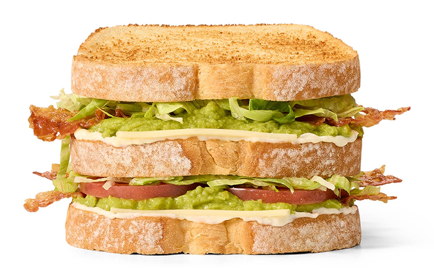 Bacon Avocado Club Sandwich