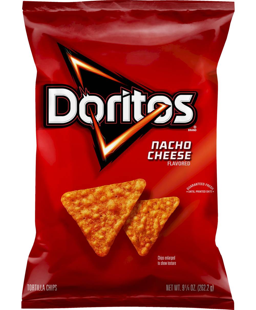 Doritos Tortilla Chips, Nacho Cheese (9.25 oz)