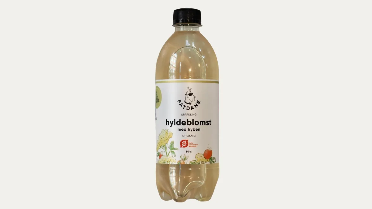 FATDANE hyldeblomst og hyben 0,5 l