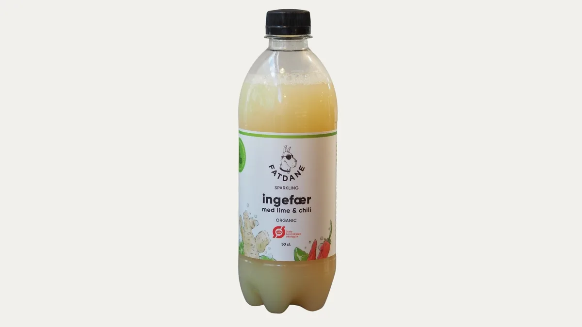 FATDANE ingefær, lime og chili 0,5 l