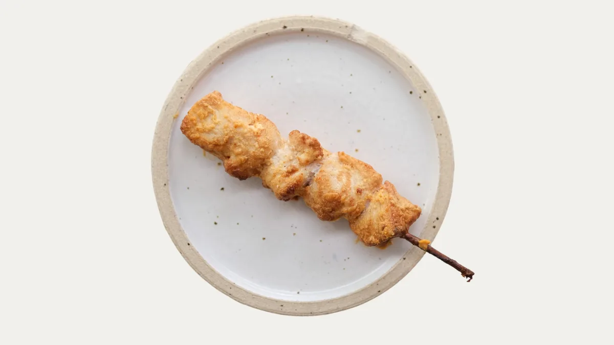Kyllingespyd med satay (2 stk)