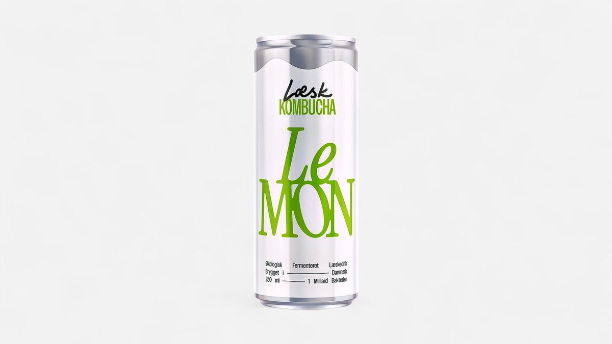 Læsk Kombucha Lemon 0,25 l