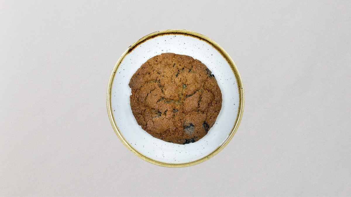 Cookie med chokolade