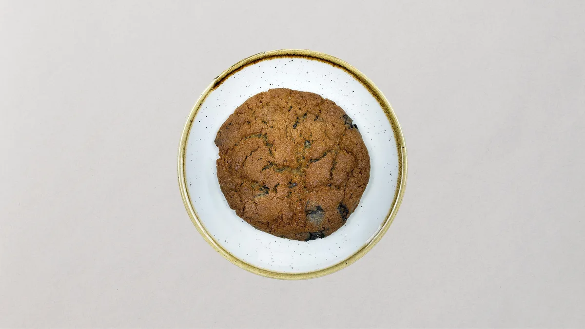 Cookie med chokolade