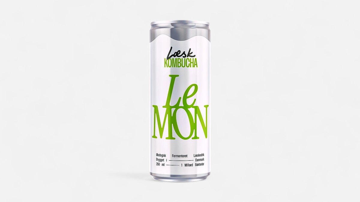 Læsk Kombucha Lemon 0,25 l
