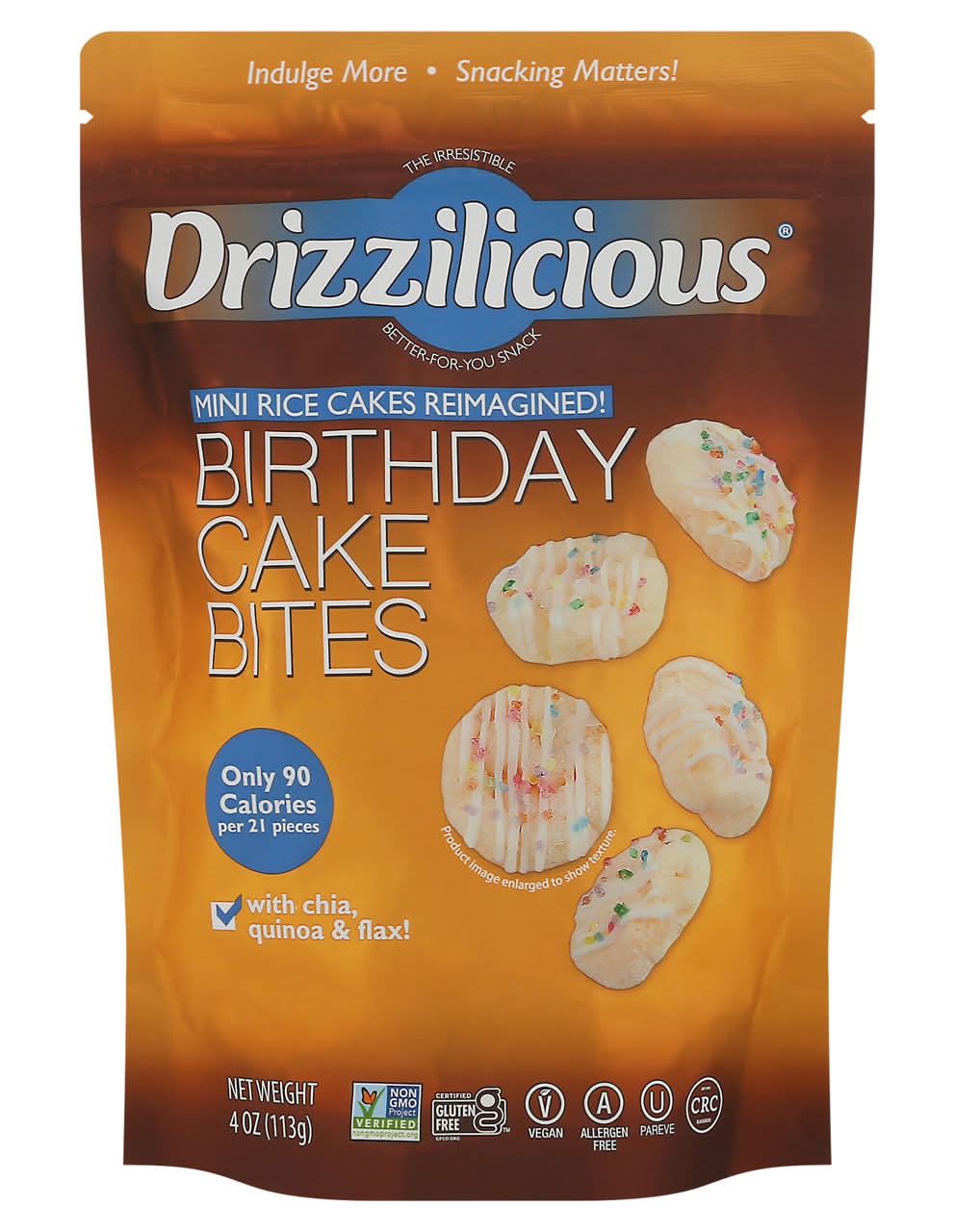 Drizzilicious Bites, Birthday Cake