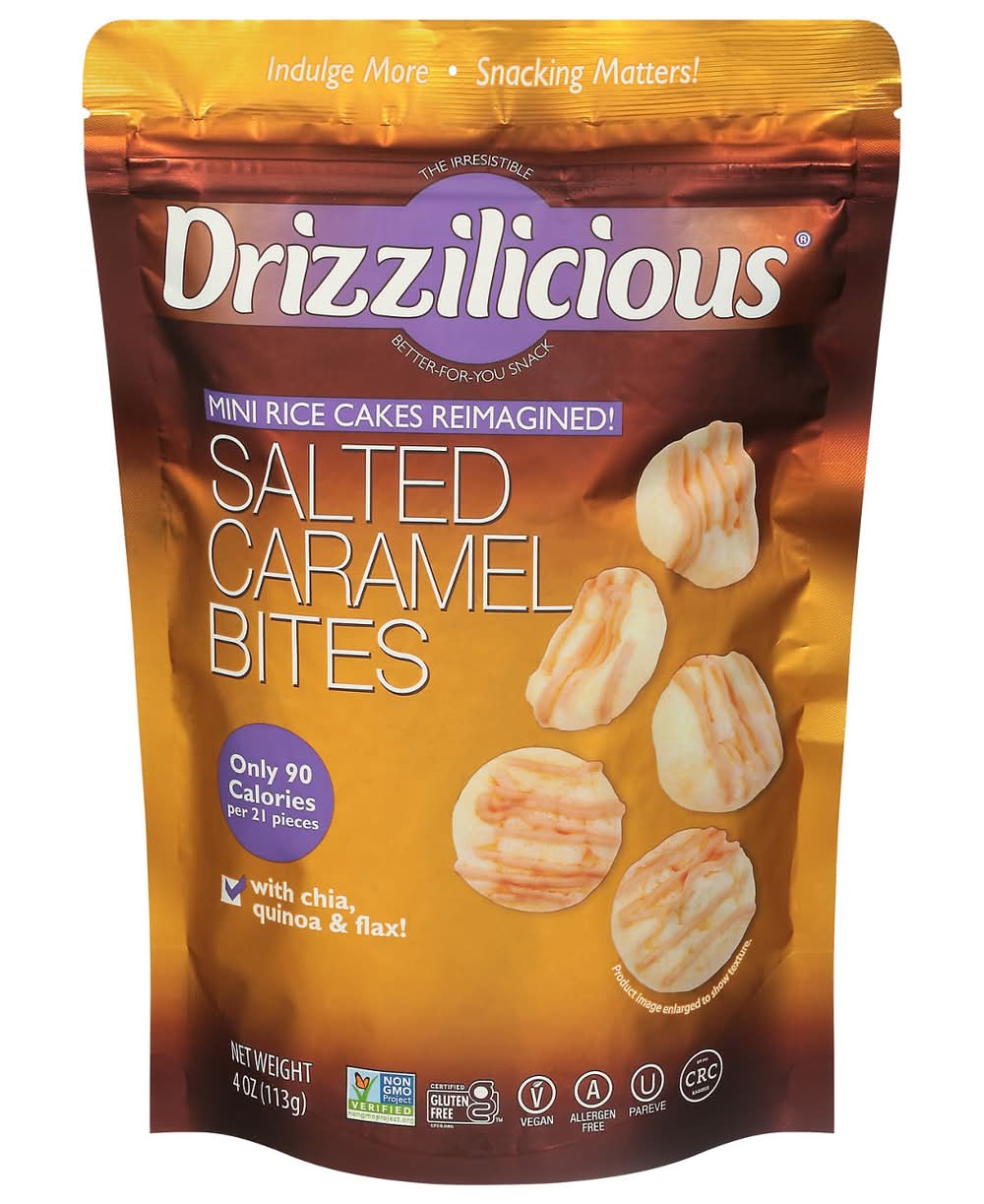 Drizzilicious Bites, Salted Caramel