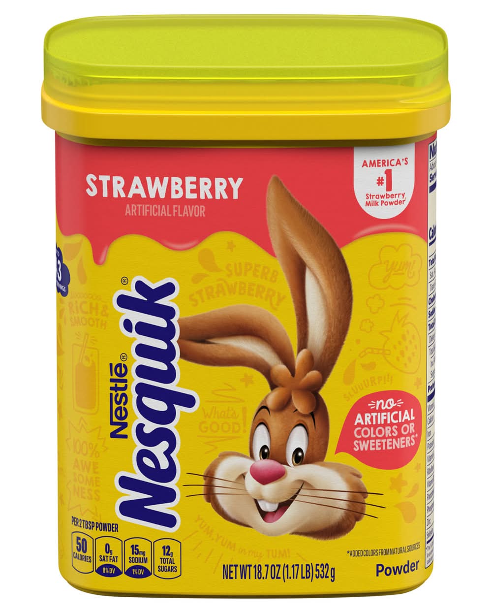 Nesquik Milk Powder, Strawberry