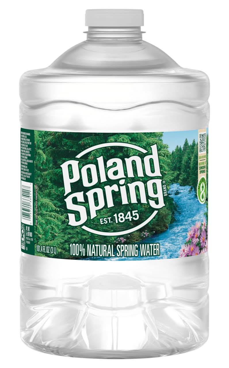Poland Spring Spring Water, 100% Natural