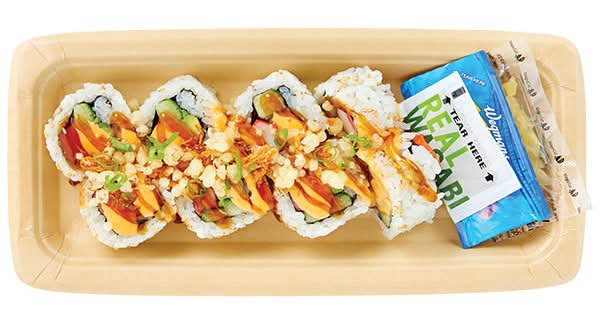 Wegmans Crunchy California Roll with White Rice (Cooked Sushi)