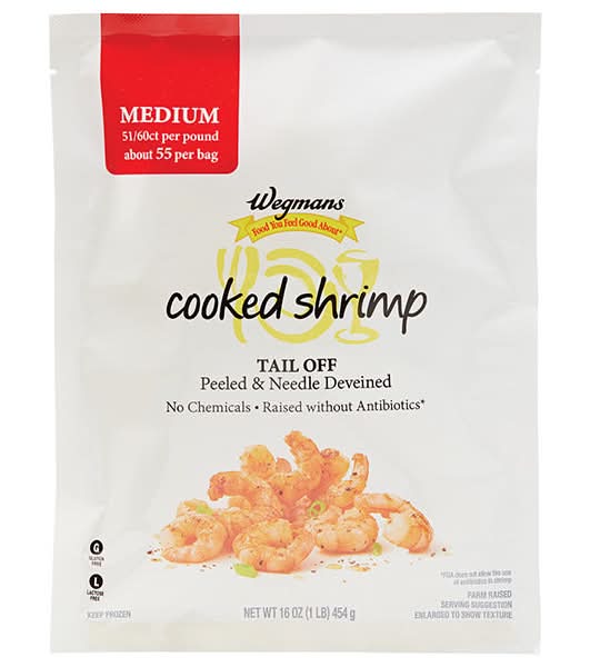 Wegmans Frozen Cooked Shrimp