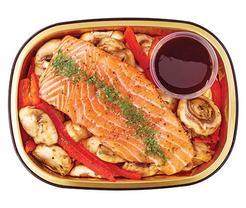 Wegmans Gold Pan Teriyaki Black Pepper Salmon, Ready to Cook