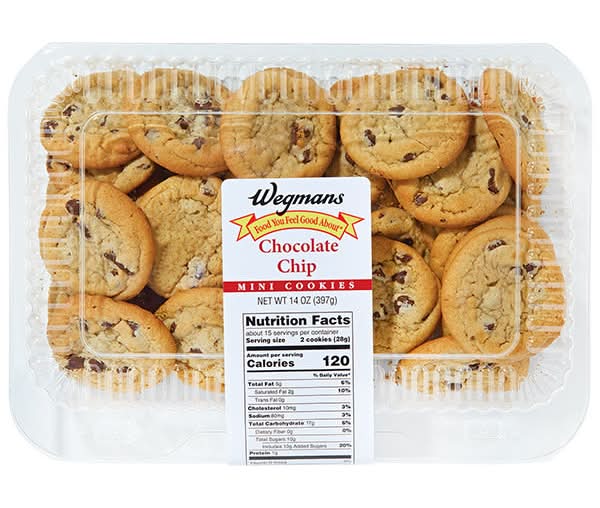 Wegmans Mini Chocolate Chip Cookies