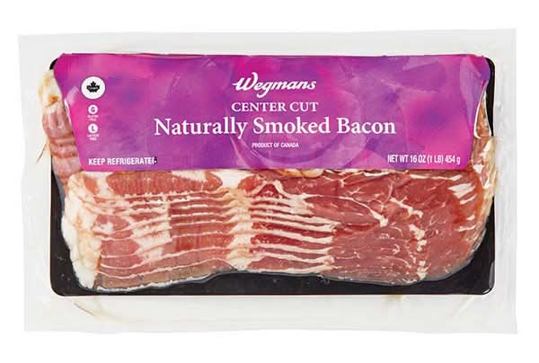 Wegmans Naturally Smoked Center Cut Bacon