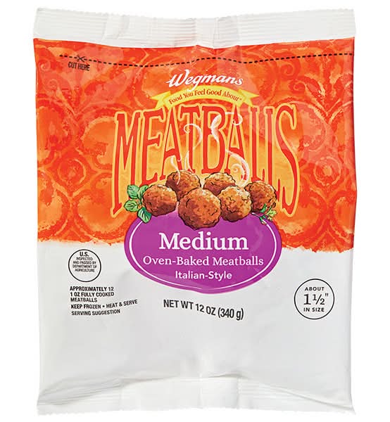 Wegmans Oven-Baked Meatballs