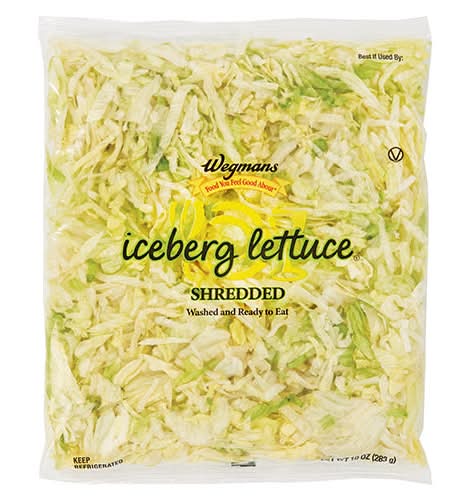 Wegmans Shredded Iceberg Lettuce