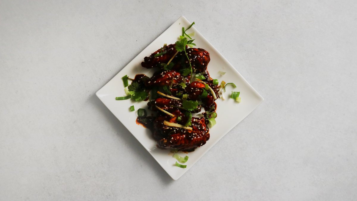 Honey chilli wings