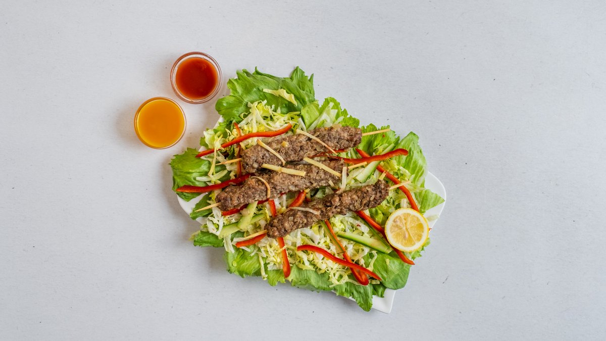 Lamb seekh kebab