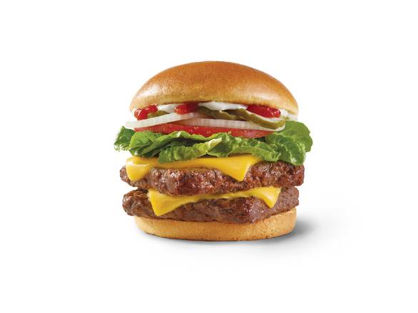 Dave's Double with Cheese (Cals: 860)