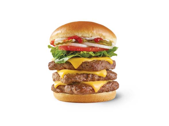 Dave's Triple with Cheese (Cals: 1170)