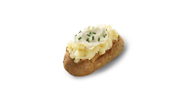 Sour Cream and Chive Baked Potato
