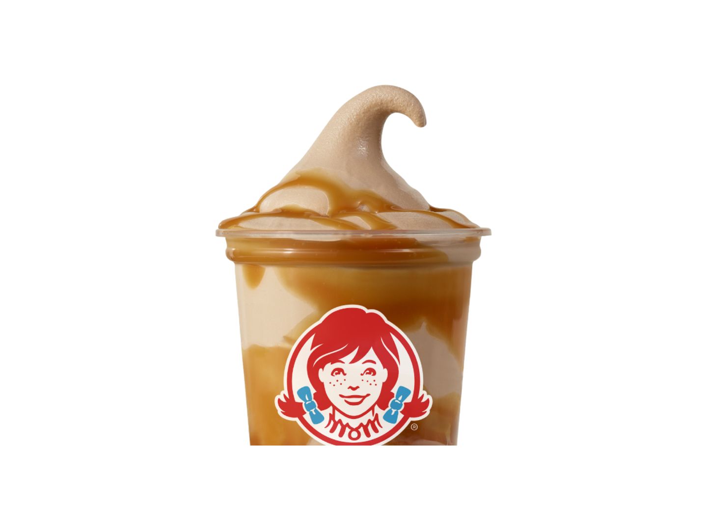 Caramel Chocolate Frosty Swirl